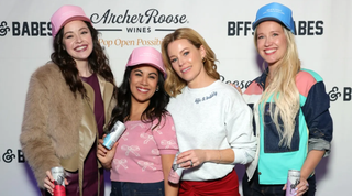 US Weekly: The Bellas's Are Back! Pitch Perfect Alums Reunited at Archer Roose Wines' Galentine's Event