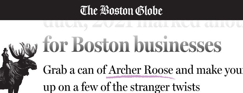 Archer Roose Wines Featured in Boston Globe's 2021 Roundup of Wacky Local Business Stories