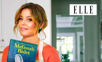 Elizabeth Banks, Chief Creative Officer of Archer Roose Wines in ELLE