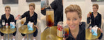 Elizabeth Banks, Chief Creative Officer of Archer Roose Wines Tries Diet Cokagne