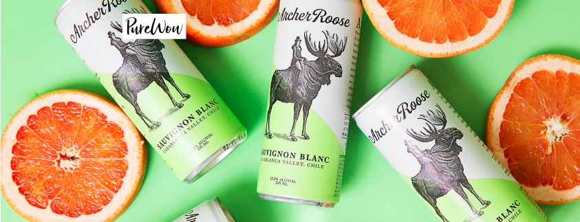 Archer Roose Canned Wines featured in PureWow