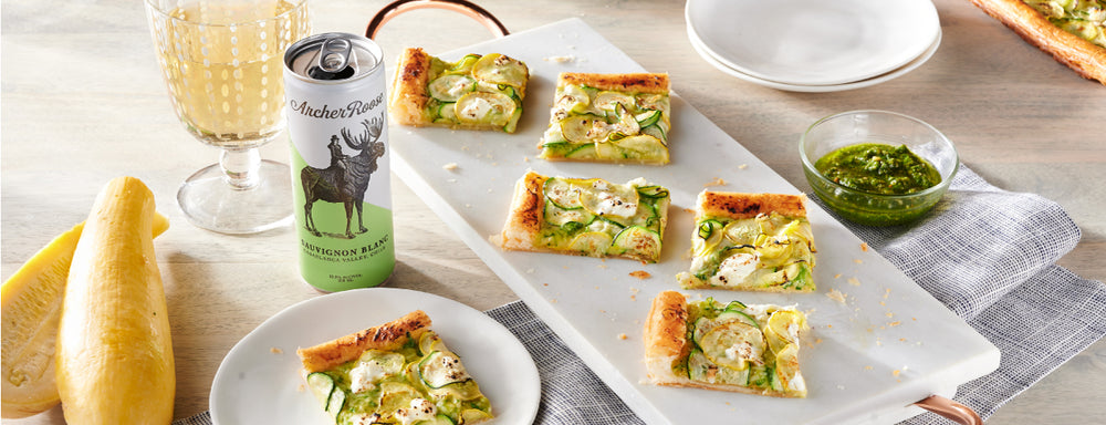 Cooking with Roose: Zucchini Squash Tart, Archer Roose Wines