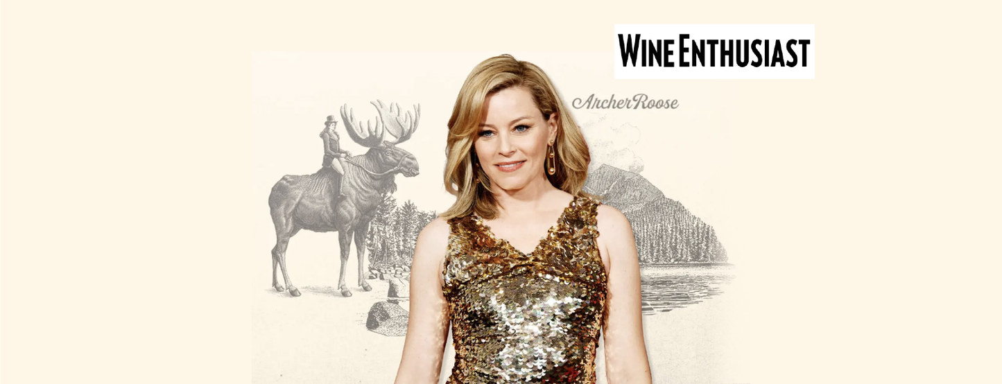 Elizabeth Banks, co-owner and CCO of Archer Roose Wines and Marian Leitner-Waldman, co-founder and CEO of Archer Roose Wines featured in Wine Enthusiast to talk about recent partnership with Regal Cinemas.
