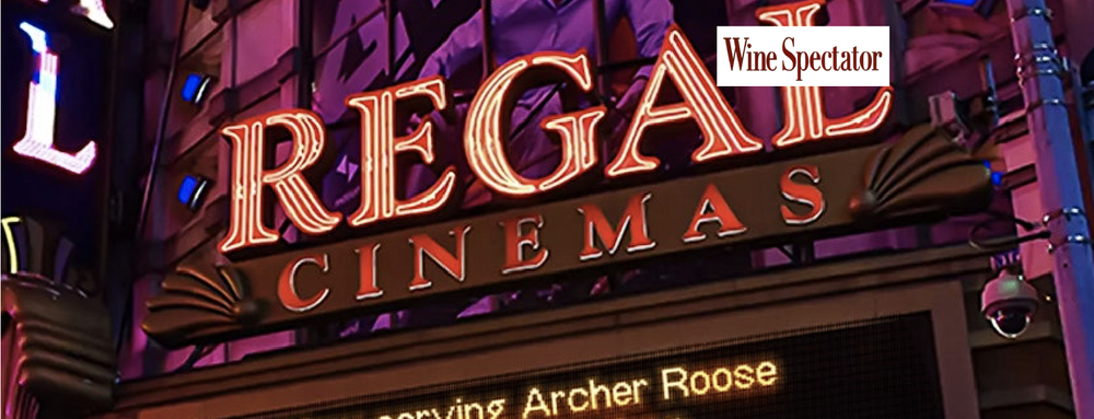 Elizabeth Banks, co-owner and Chief Creative Officer of Archer Roose Wines featured in Wine Spectator roundup to highlight partnership with Regal Cinemas.