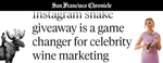 Elizabeth Banks, Chief Creative Officer of Archer Roose Wines in the San Fransisco Chronicle