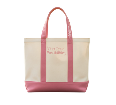 Embroidered Wine Tote